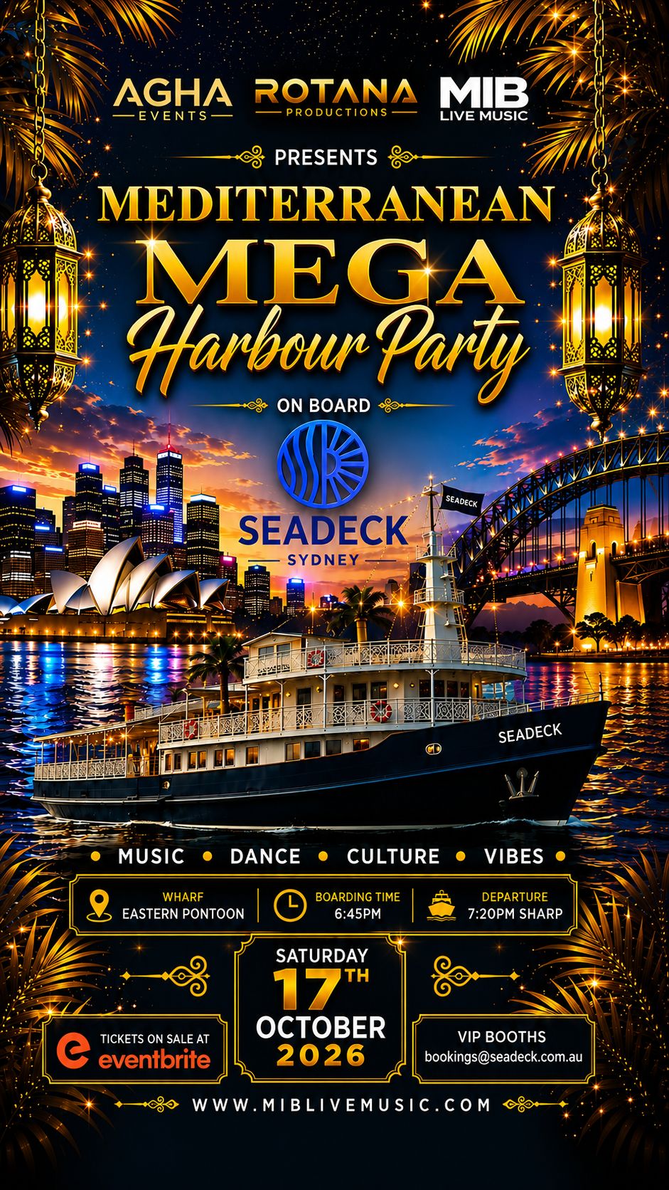 MIB Live on Mega Harbour Party